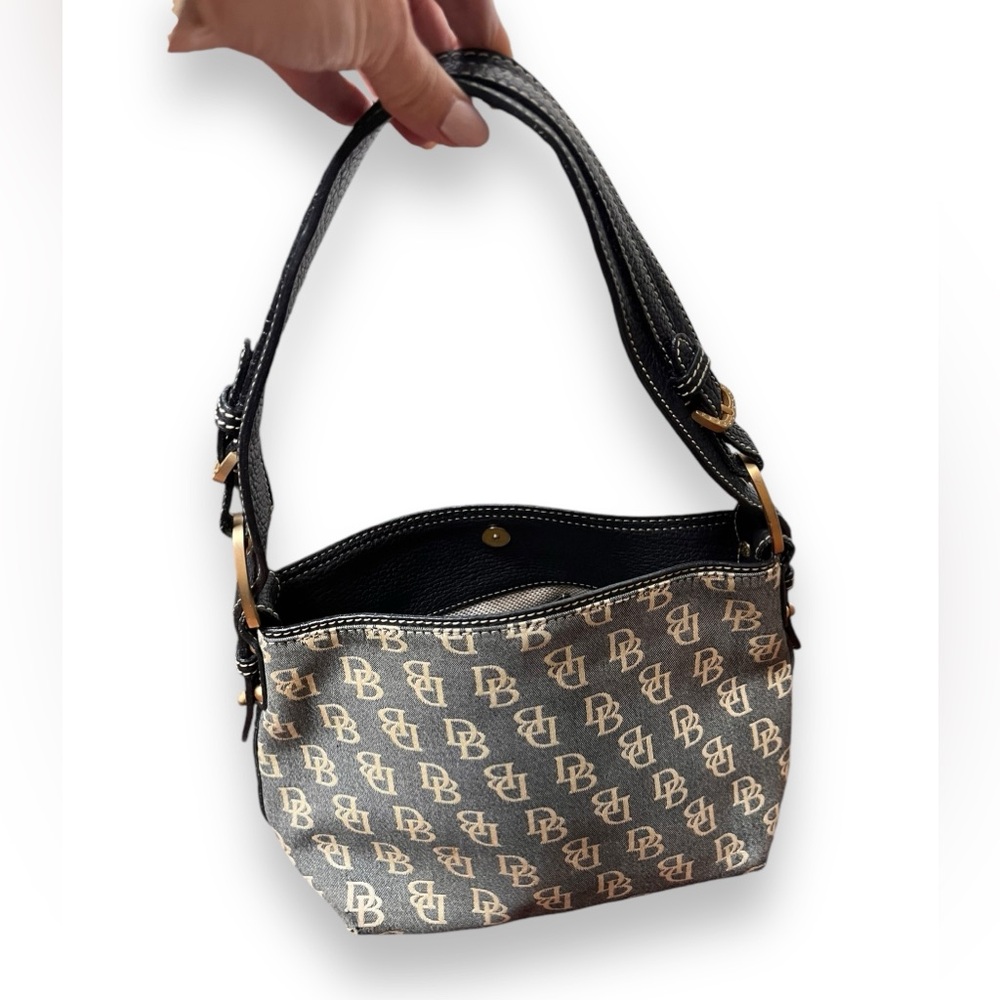 Dooney & Bourke Anniversary Signature Logo Bag Shoulder Purse y2k - Picture 1 of 13